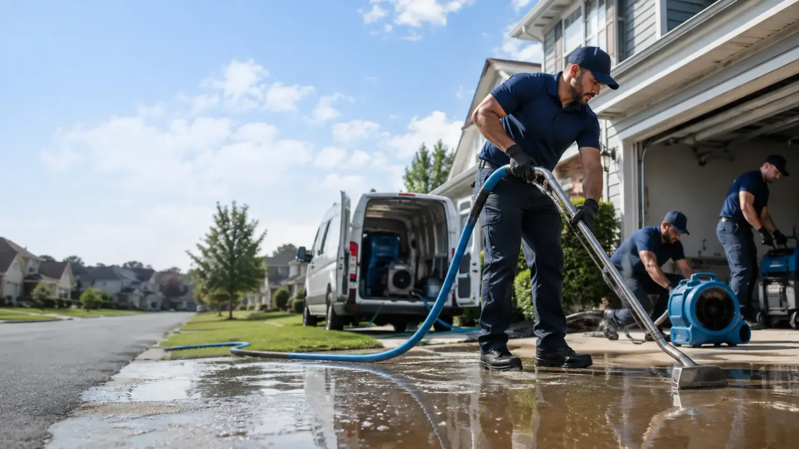 Flood Damage Restoration in Manter, KS